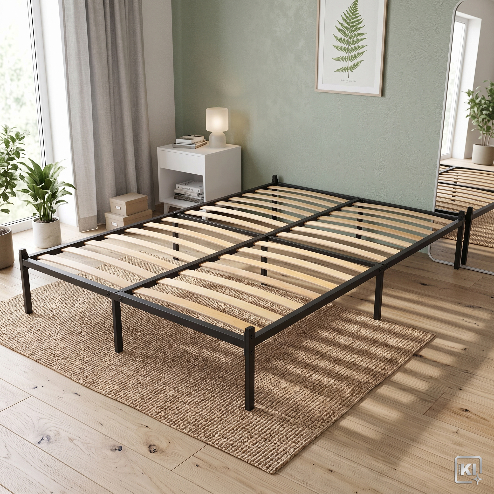 Klappbarer Bettrahmen – Details und Mechanismus